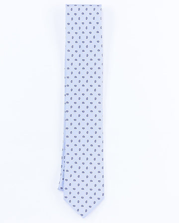 Light Blue Tie 100% Silk
